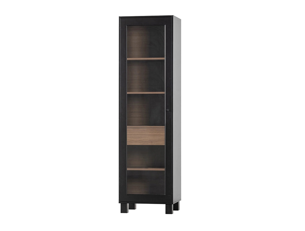 Solo Display Cabinet - Black Walnut