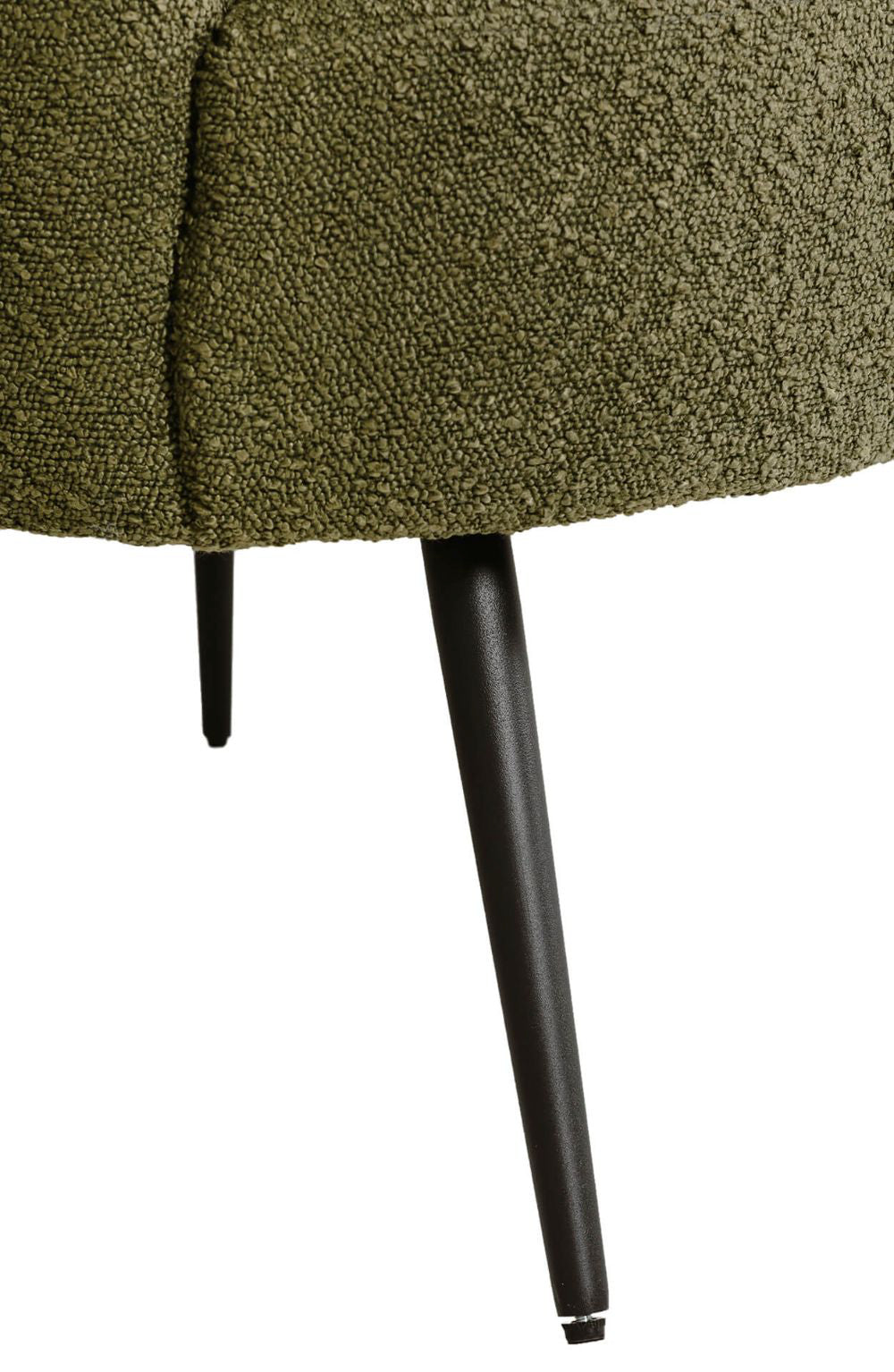 Spencer Accent Chair Olive Leg Detail