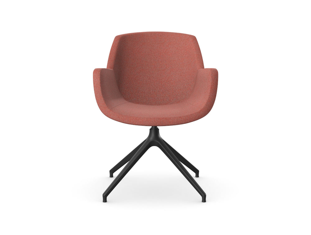 Tiana Upholstered Chair with Pyramidal Nylon Base 4