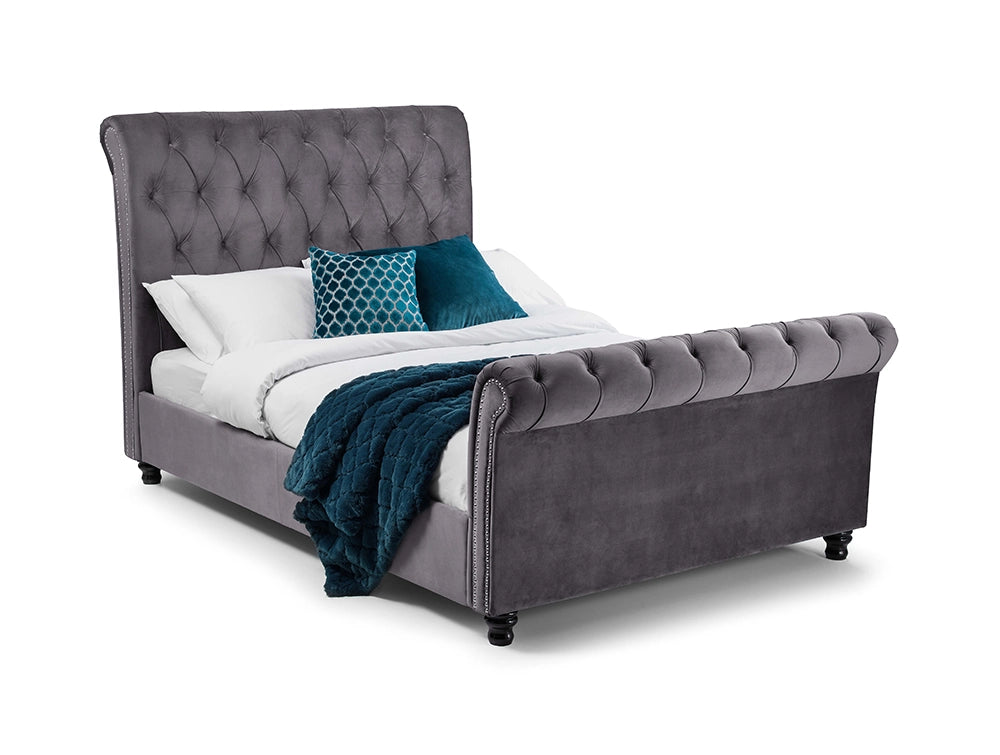 Tina Button Tufted Bed