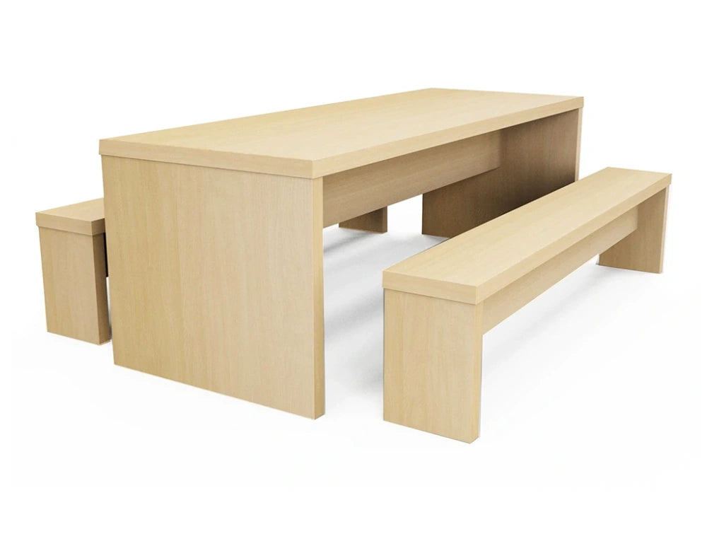 Trestan Rectangular Bench and Table