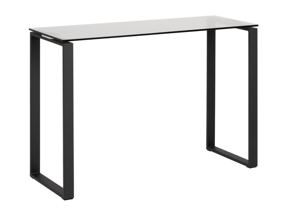 Trina Hall Table Smoked Tempered Glass