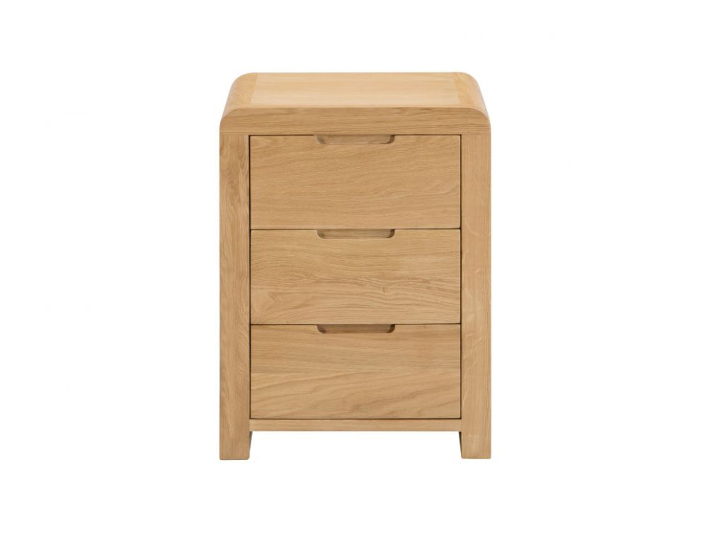 Vault 3 Drawer Bedside Table 3