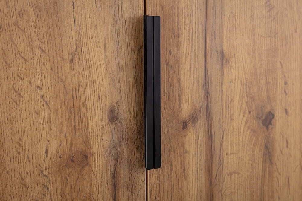 Verona 2 Door 1 Drawer Wardrobe Handle Detail