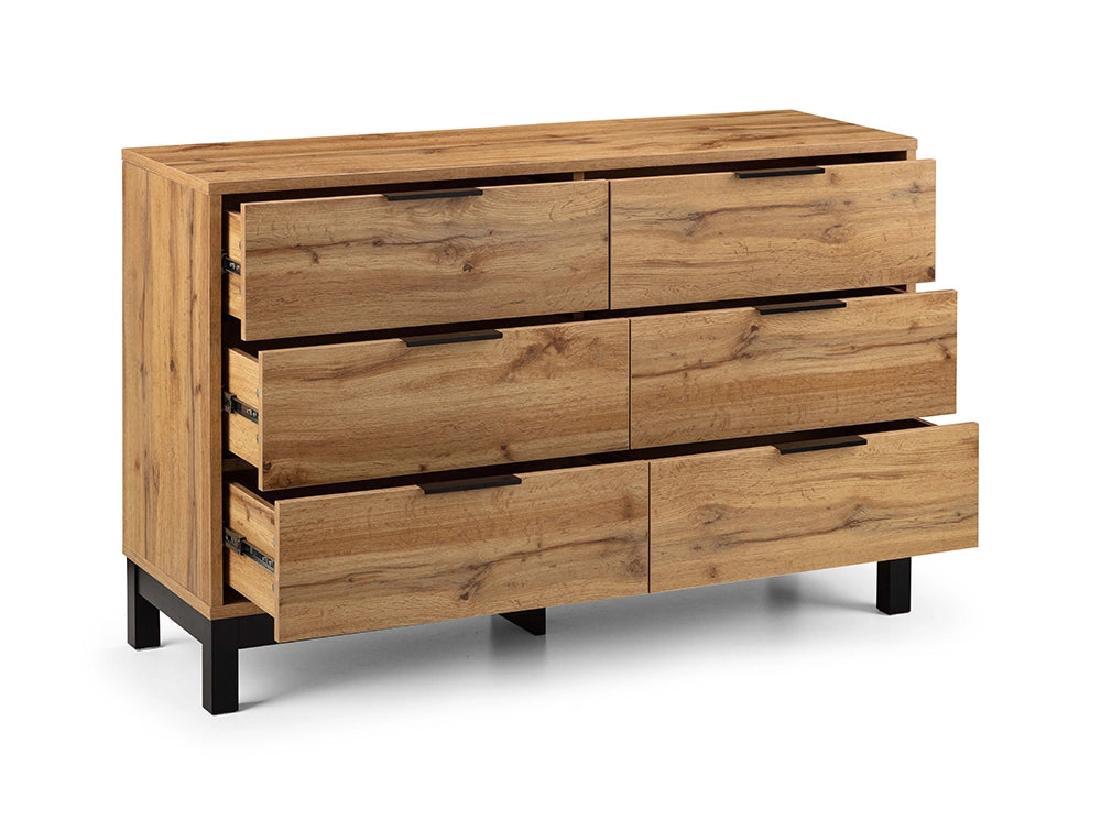 Verona 6 Drawer Wide Chest 2