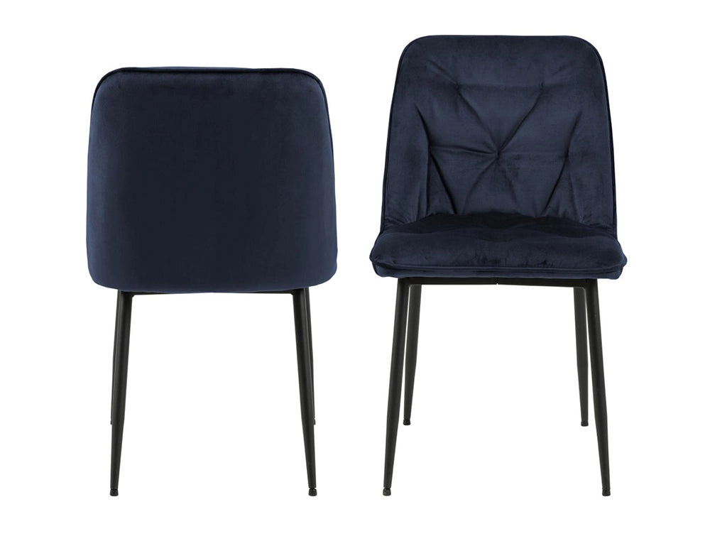 Vicky Dining Chair Midnight Blue 2