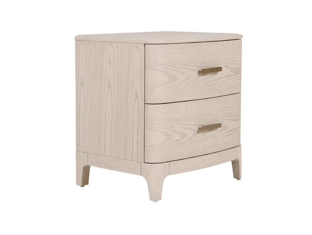 Zavier 2-Drawer Bedside Table